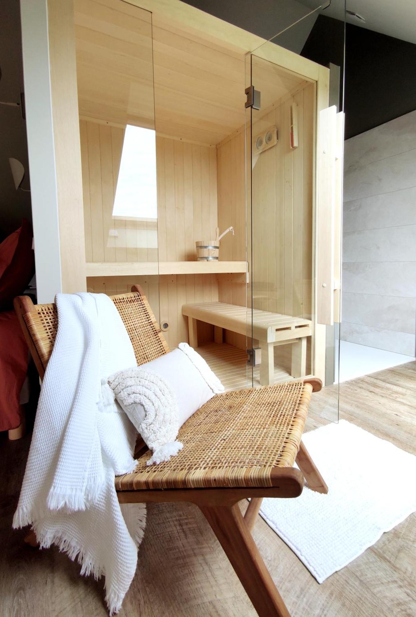 La Douce Halte - Gites Avec Spa Ou Sauna Saint-Ouen-Des-Toits Exterior foto
